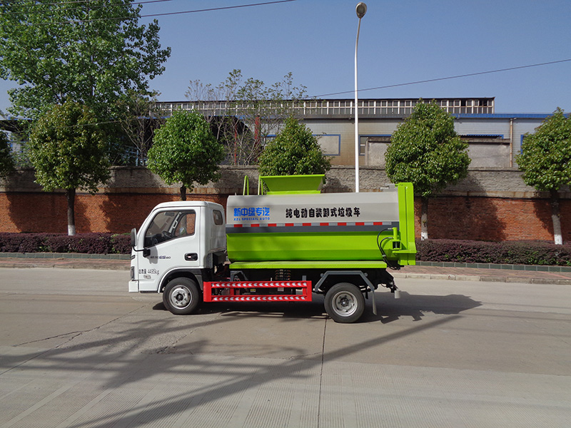 XZL5040ZZZBEV型純電動(dòng)自裝卸式垃圾車